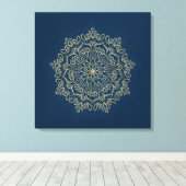 Arabesque - Stretchierte Canvas Print Leinwanddruck (Insitu (Holzboden))