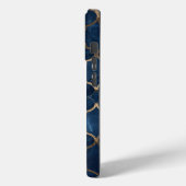 Arabesque Trellis Handy Case - Blue & Gold Waterco (Rückseite / Links)