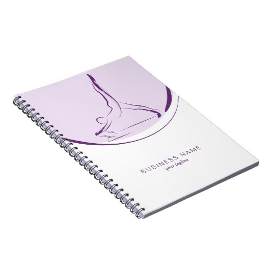 Arabesque über den Reformer | Farbe Notizblock (Rechte Seite)