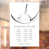 Arabesque über den Reformer Fensteraufkleber (Blatt 2)