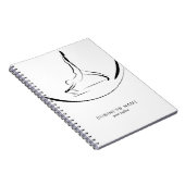 Arabesque über den Reformer Notizblock (Rechte Seite)