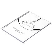 Arabesque über den Reformer Notizblock (Linke Seite)