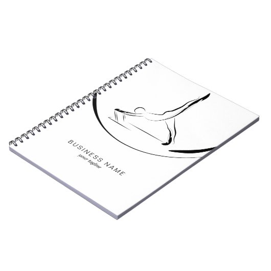 Arabesque über den Reformer Notizblock (Linke Seite)