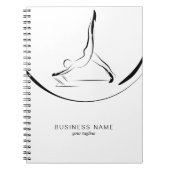 Arabesque über den Reformer Notizblock (Vorderseite)