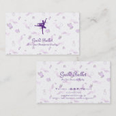 arabesque visitenkarte (Vorne/Hinten)