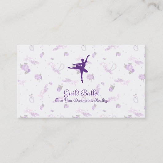 arabesque visitenkarte (Vorderseite)