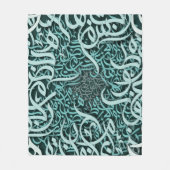 Arabestiffen Fleecedecke (Vorderseite)