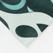 Arabestiffen Fleecedecke (Ecke)