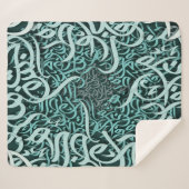 Arabestiffen Sherpadecke (Vorderseite (Horizontal))