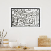 Arabian Astrologers, copy of an illustration from Poster (Küche)