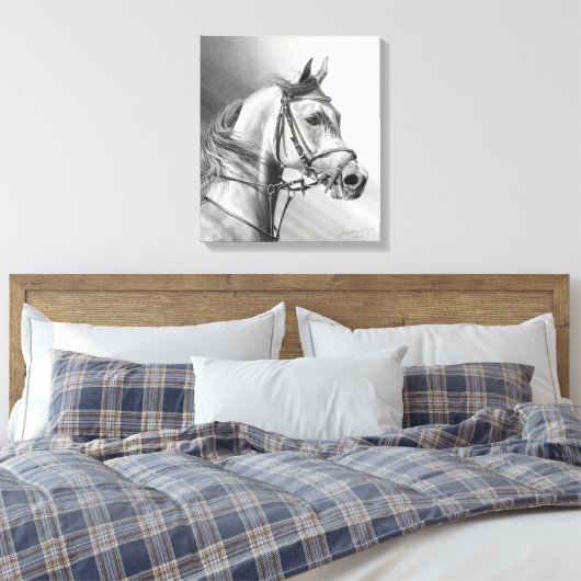 ARABIAN BEAUTY Canvas Print 15"x17.2" Leinwanddruck (Insitu (Schlafzimmer))