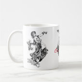 Arabian Belly Dancer Vintag Art Thunder_Cove Kaffeetasse (Links)