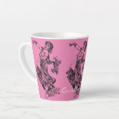 Arabian Bly Dancer Vintag Art Thunder_Cove Milchtasse (Linke Ecke)