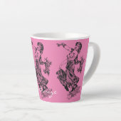 Arabian Bly Dancer Vintag Art Thunder_Cove Milchtasse (Rechte Ecke)