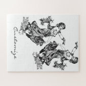 Arabian Bly Dancer Vintag Art Thunder_Cove Puzzle (Horizontal)