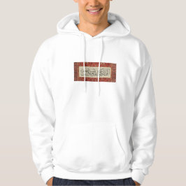 Arabian calligraphy art hoodie