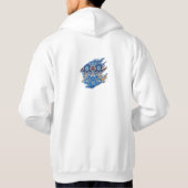 Arabian calligraphy horse hoodie (Rückseite)