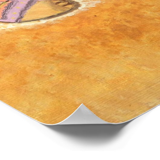 Arabian Camel Poster (Ecke)