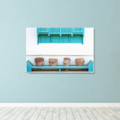 Arabian Clay Pots Leinwanddruck (Insitu (Holzboden))