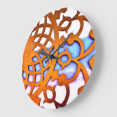 Arabian Gate Design Große Wanduhr (Winkel)
