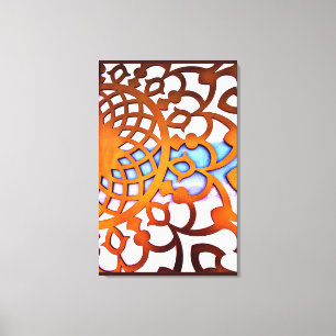 Arabian Gate Design Leinwanddruck