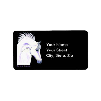 Arabian Gray Ghost Address Labels Adressaufkleber