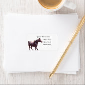 Arabian-Hallion-Adressmarken Adressaufkleber (Insitu)