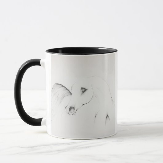 "Arabian Horse" by Adelia Audi Mug Tasse (Links)