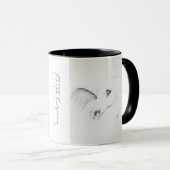 "Arabian Horse" by Adelia Audi Mug Tasse (VorderseiteRechts)