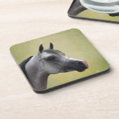 Arabian Horse Grunge Untersetzer (Linke Seite)