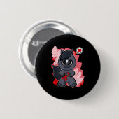Arabian Horse Heart Disease Awareness Month _2 Button (Vorne & Hinten)