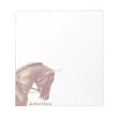 Arabian Horse Notizblock (Vorderseite)