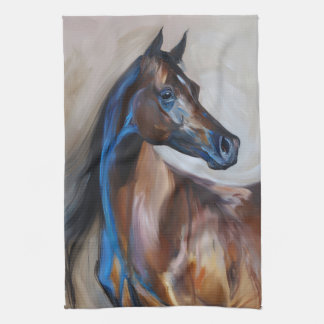 Arabian Horse Painting Geschirrtuch
