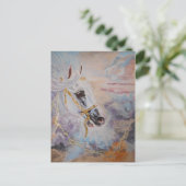 Arabian Horse Postcard Postkarte (Stehend Vorderseite)