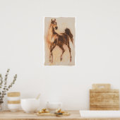 arabian horse poster (Küche)