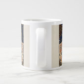 Arabian Intricate Retro Muster Jumbo-Tasse (Rückseite)