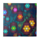 Arabian Lanterns Nahost Design Fliese (Vorderseite)