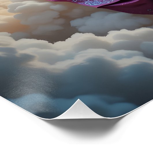 Arabian Night Serenity Poster (Ecke)