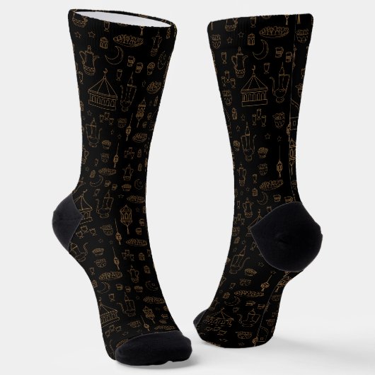 Arabian Night Theme Naher Osten Socken (Gewinkelt)