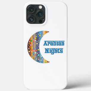 Arabian Nights Crescent Moon Star Design Case-Mate iPhone Hülle