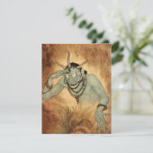 Arabian Nights Genie von Edmund Dulac Einladung (Stehend Vorderseite)