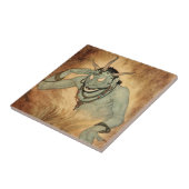 Arabian Nights Genie von Edmund Dulac Fliese (Seite)