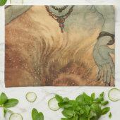 Arabian Nights Genie von Edmund Dulac Handtuch (Gefaltet)