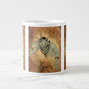 Arabian Nights Genie von Edmund Dulac Jumbo-Tasse