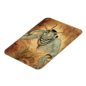 Arabian Nights Genie von Edmund Dulac Magnet (Linke Seite)