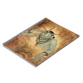 Arabian Nights Genie von Edmund Dulac Notizblock (Linke Seite)