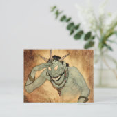 Arabian Nights Genie von Edmund Dulac Postkarte (Stehend Vorderseite)