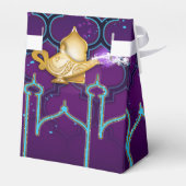 Arabian Nights Gold Magic Lamp Party Geschenkschachtel (Rückseite)