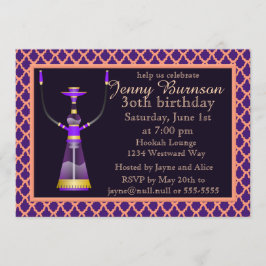 Arabian Nights Hookah Party Einladung