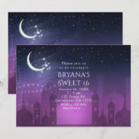 Arabian Nights Marokkanisch Lila Moolight